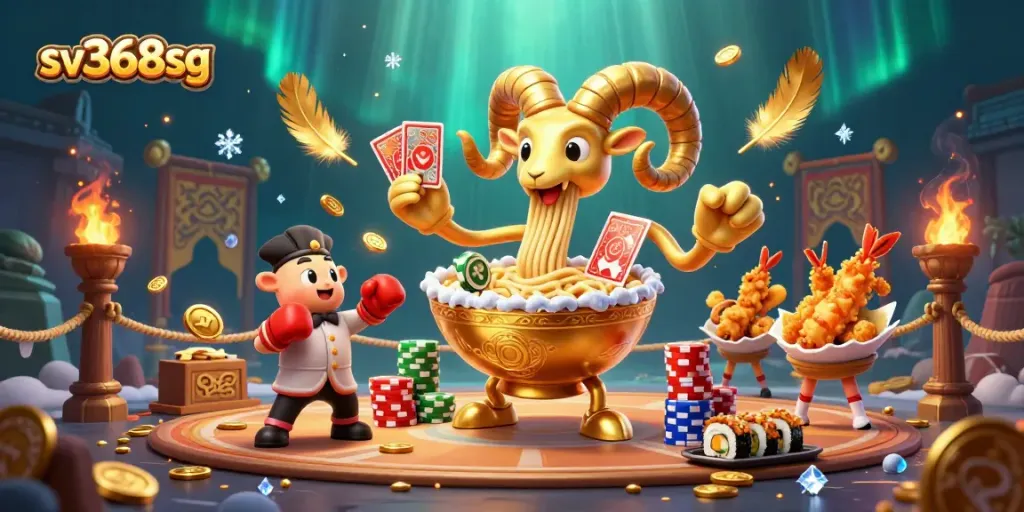 sv368sg showcases exciting casino entertainment with vibrant characters and dynamic gaming elements