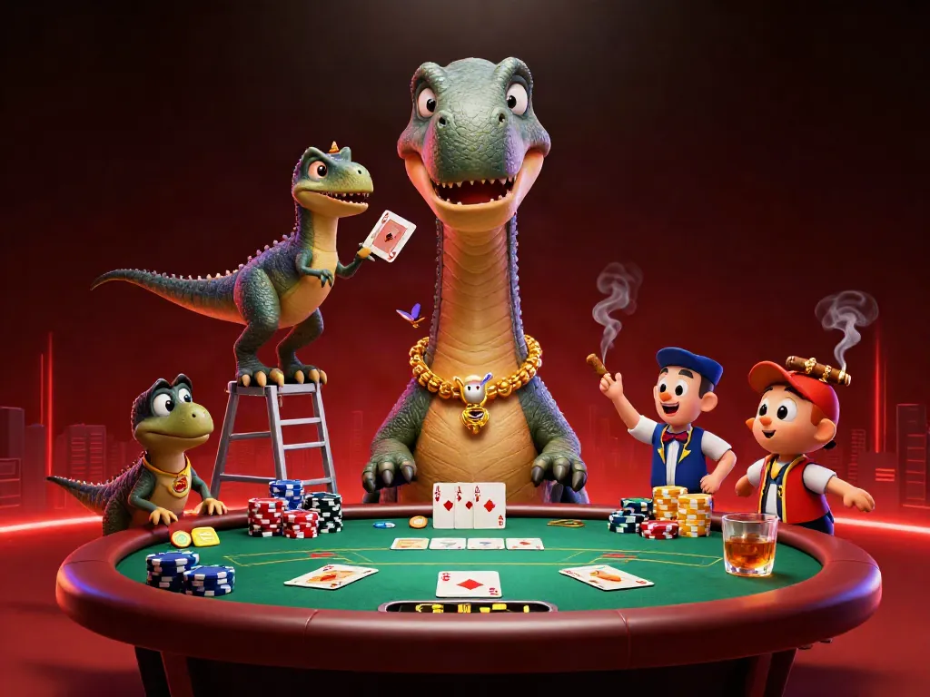 Challenge the odds at 789clubb with a vibrant poker showdown featuring animated characters and dynamic game elements.