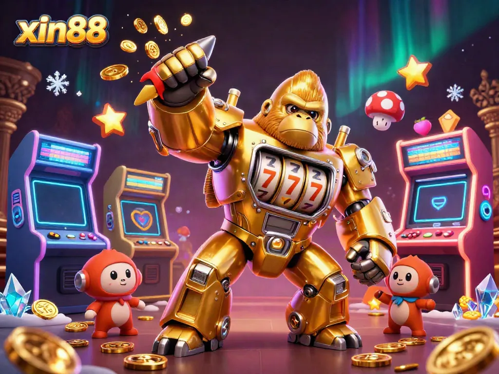 Experience the thrill of xin88 with unique gaming elements in motion, showcasing a dynamic casino scene.