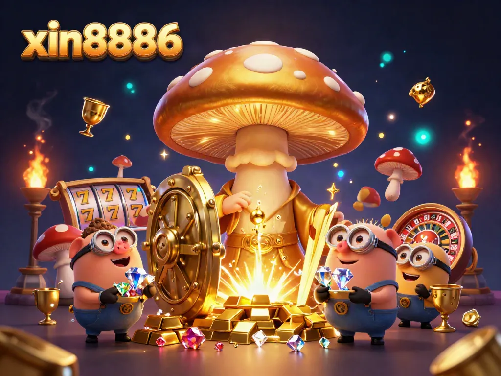 Players engage with the magical treasures of xin8886, a vibrant online gaming world filled with casino delights.